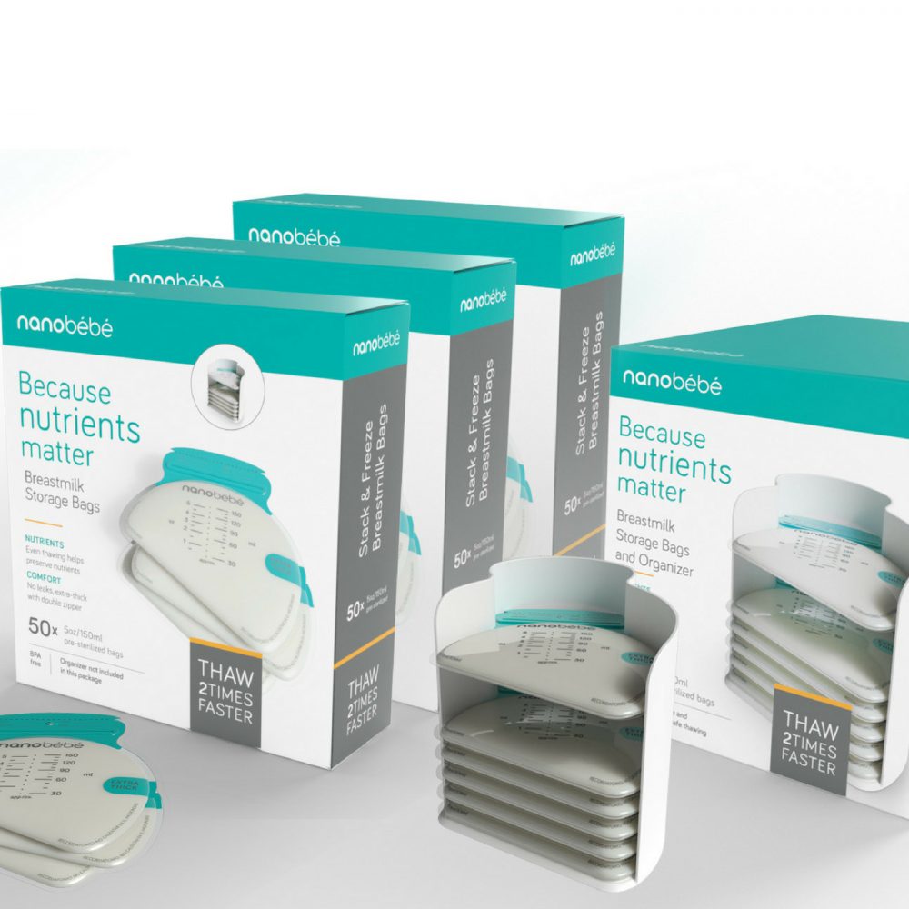 Nanobebe Breastmilk Storage Bag Package Acelleron Medical Products