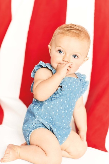 Carter's 4th hot sale of july romper