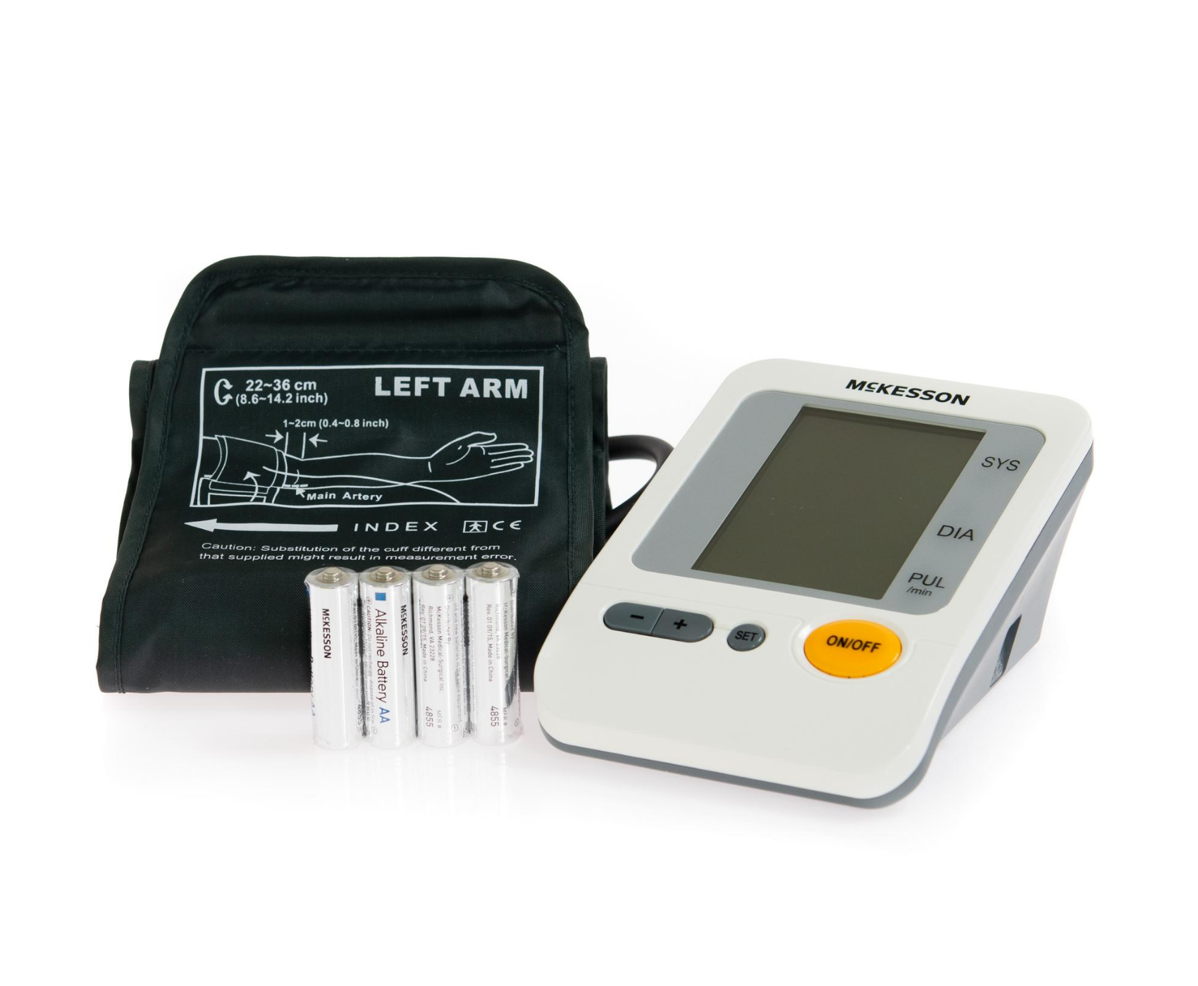 McKesson Upper Arm Digital Blood Pressure Monitor Acelleron Medical