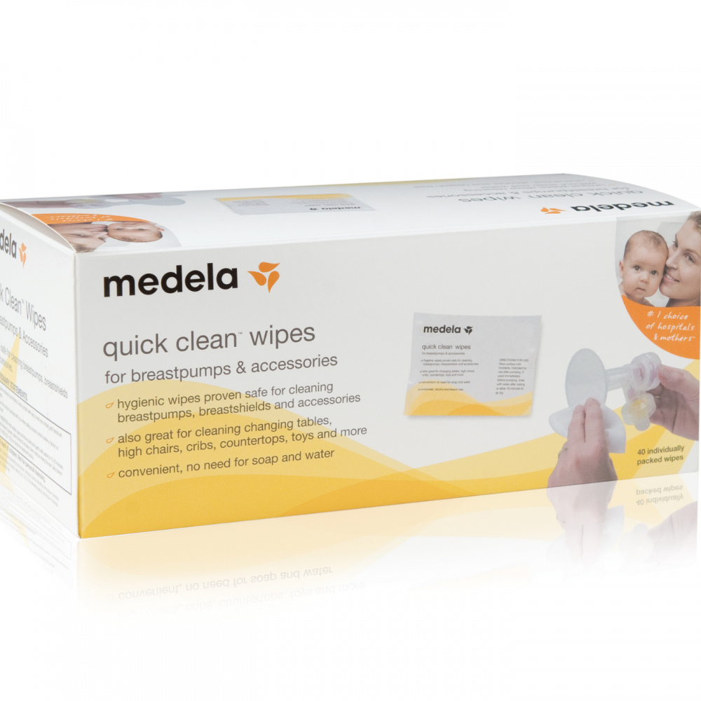 Medela Quick Clean Breast Pump & Accessory Wipes Acelleron Medical
