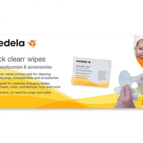 Medela Quick Clean Breast Pump & Accessory Wipes Acelleron Medical