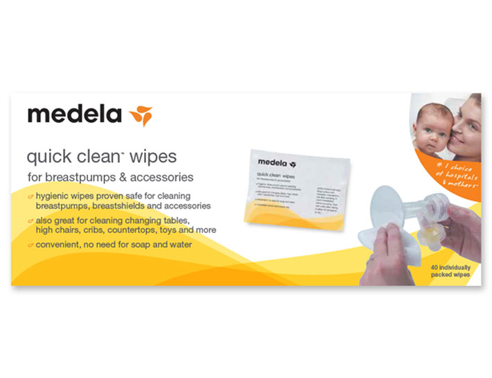 Medela Quick Clean Breast Pump & Accessory Wipes Acelleron Medical