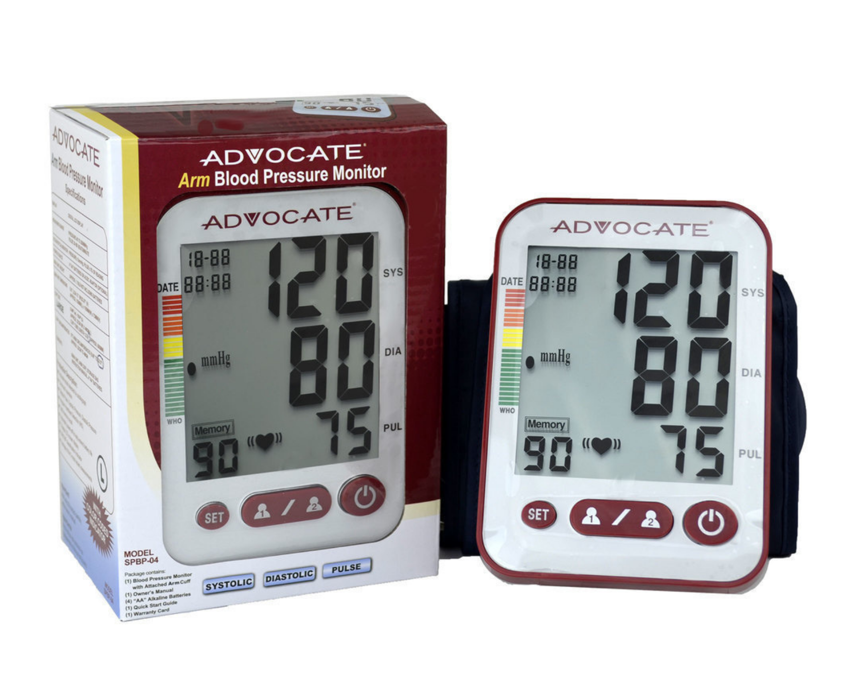 Advocate Arm Blood Pressure Monitor Acelleron Medical Products