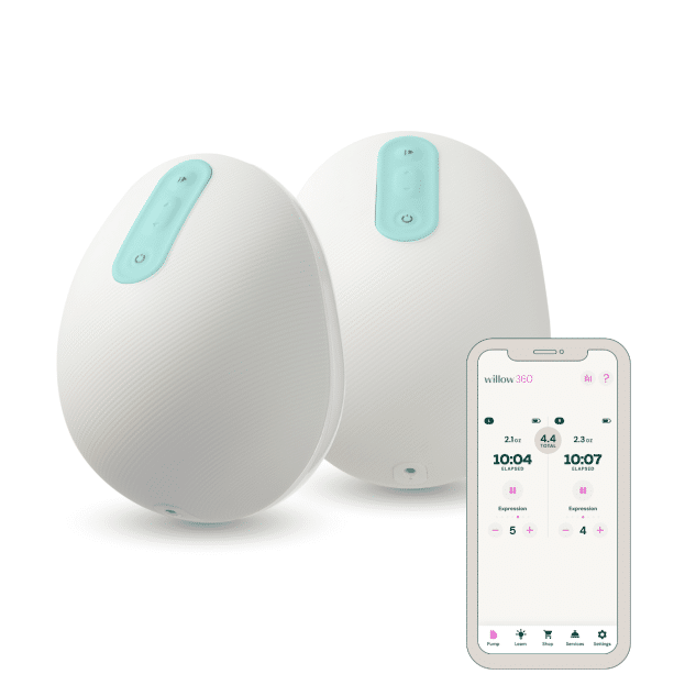 Willow 360 Leak-proof Wearable Double Electric Breast Pump - Acelleron 