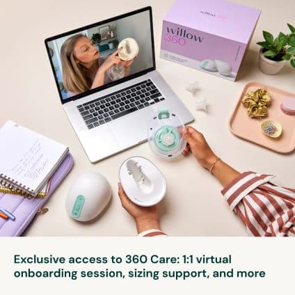 Willow 360 Leak-proof Wearable Double Electric Breast Pump - Acelleron