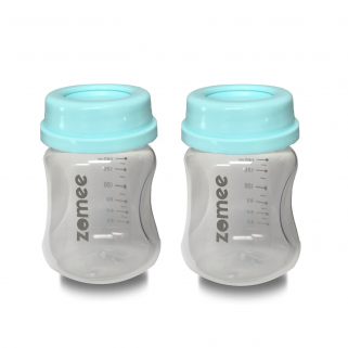 Zomee Milk Storage Bottle Set