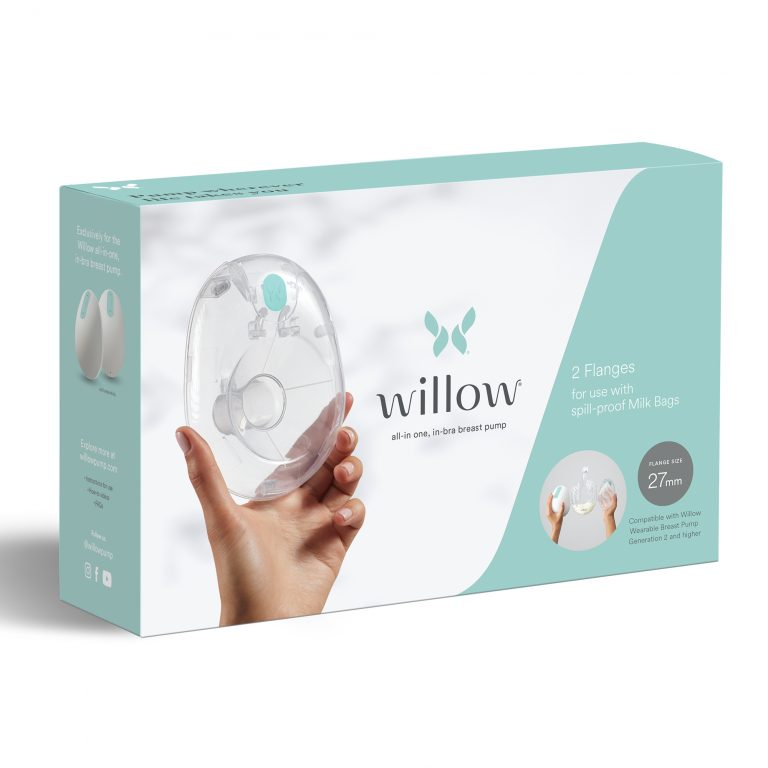 Willow 3.0 Breast Pump Flanges Acelleron Medical Products