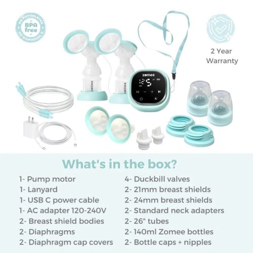 Zomee Z2 Breast Pump Acelleron Medical Products