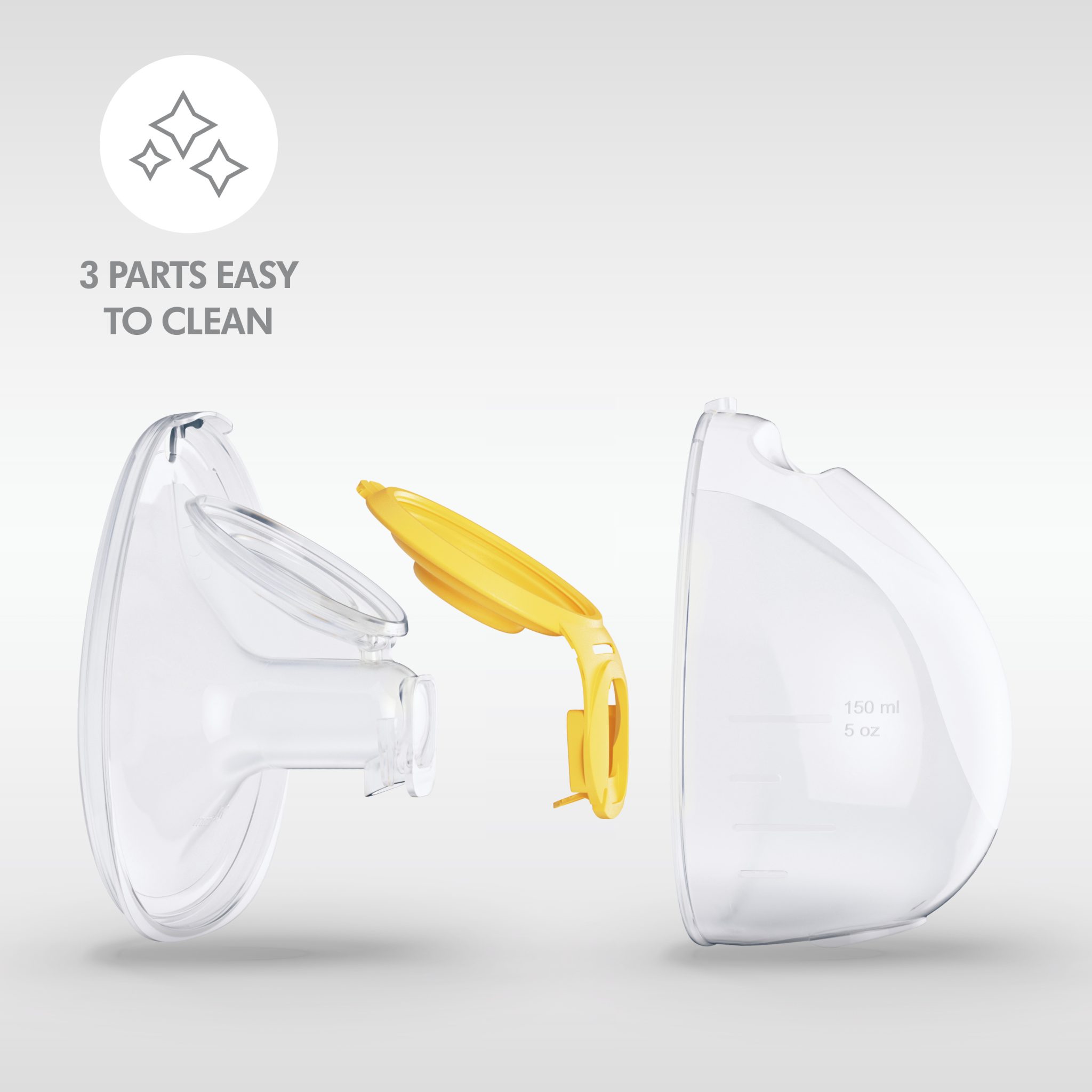 Medela Handsfree Collection Cups Acelleron Medical Products