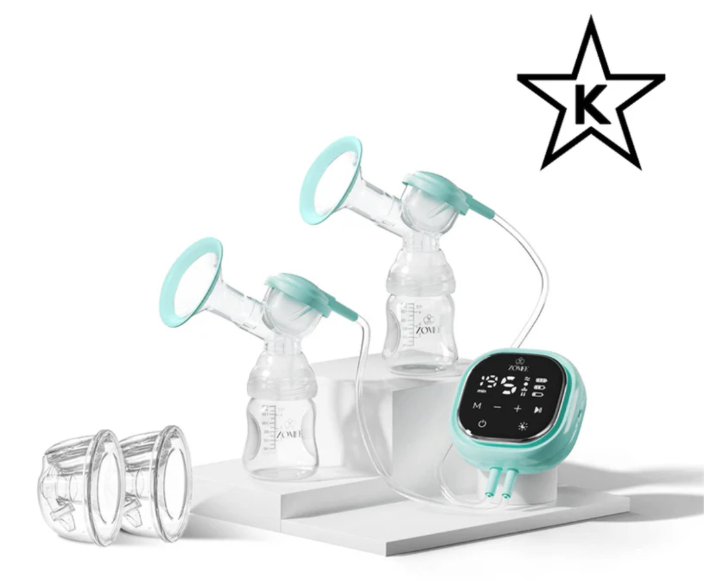 Zomee Z2 Shabbat Mode with Hands-free Collection Cups